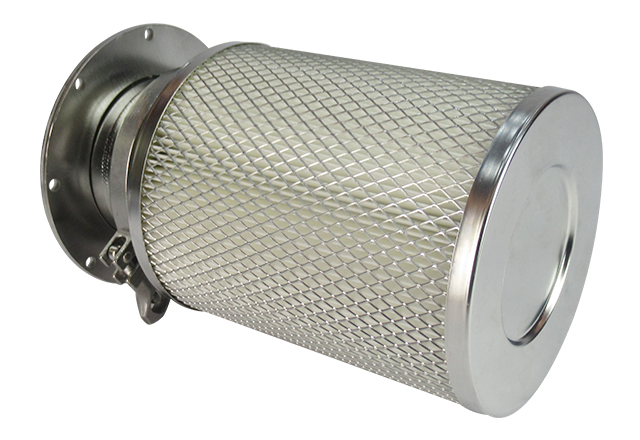 Flame retardant antistatic polyester cloth air filter cartridge